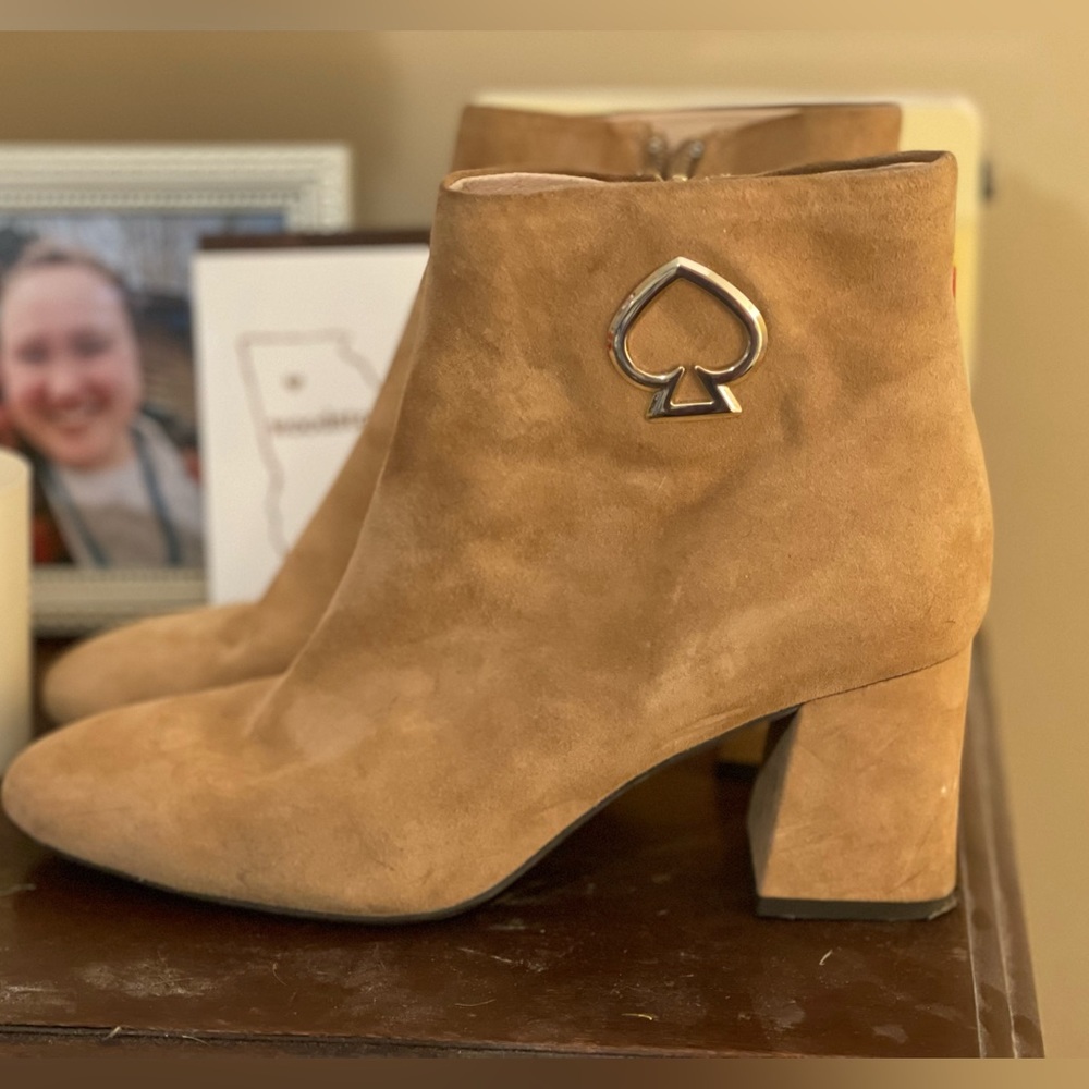 Kate Spade Suede Booties 8